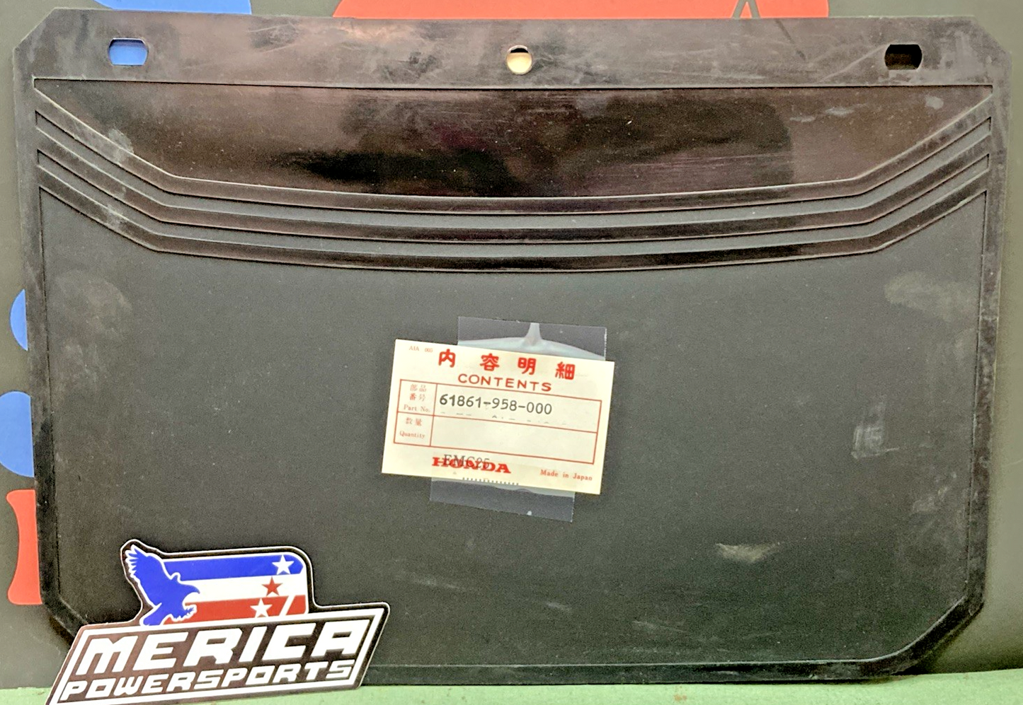 New Genuine Honda 61861-958-000 Splash Guard Fr.