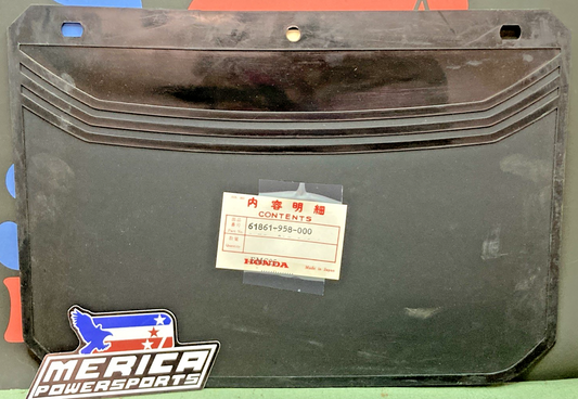 New Genuine Honda 61861-958-000 Splash Guard Fr.