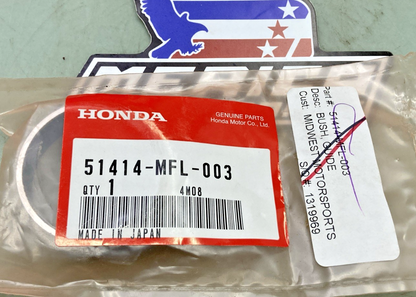New Genuine Honda 51414-MFL-003 Bush Guide