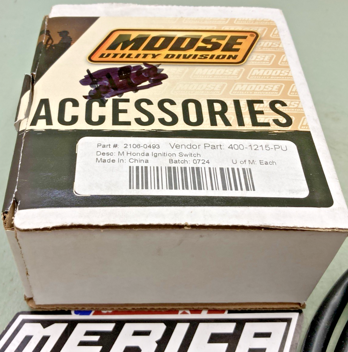 New Genuine Moose Utility Division M817251 Ignition Switch