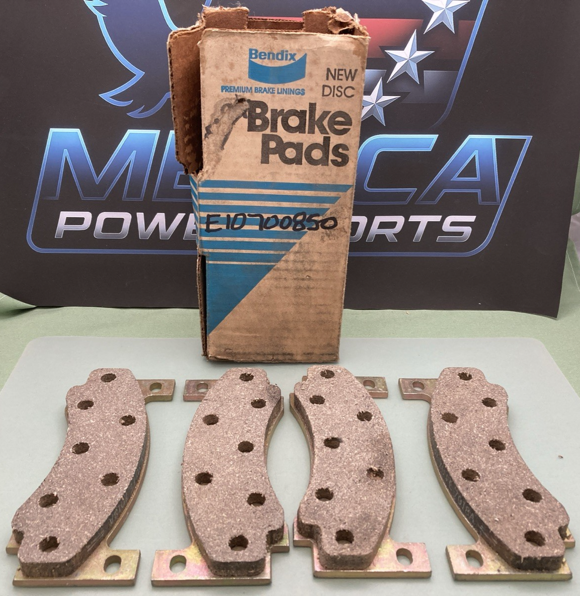 New Genuine Bendix E10700850 New Disc Brake Pad Set, GV21-4139