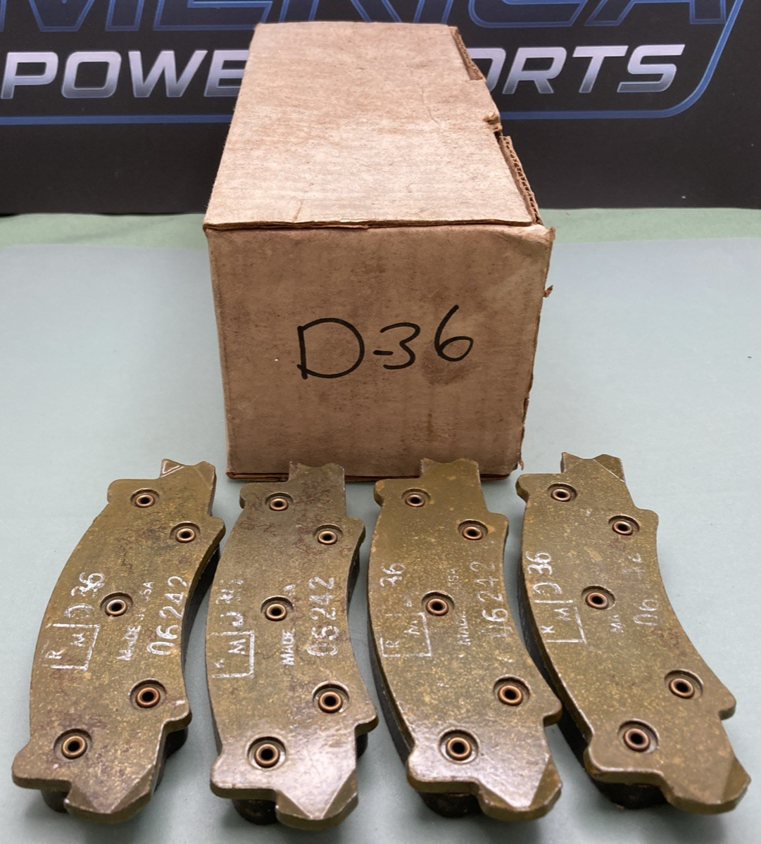New Unbranded D-36 Disc Brake Pad Set, 06242
