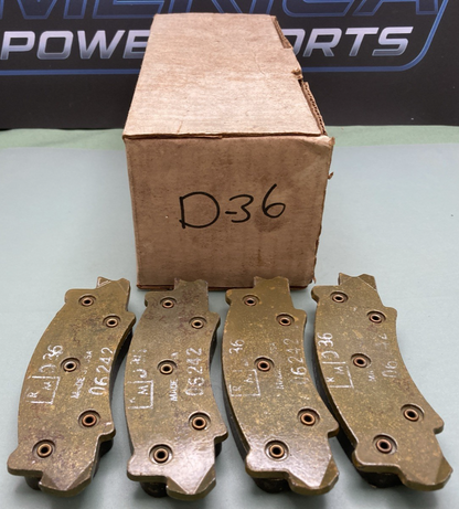 New Unbranded D-36 Disc Brake Pad Set, 06242