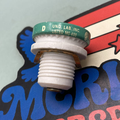 QTY 2 New Genuine Bussmann MG-400 Type S Fustat Dual-Element Plug Fuse, 5amp