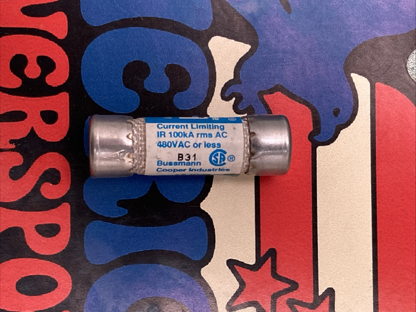 QTY 3 New Genuine Bussmann SC-10 Time Delay Class G Fuse 480VAC or Less, DL53-23