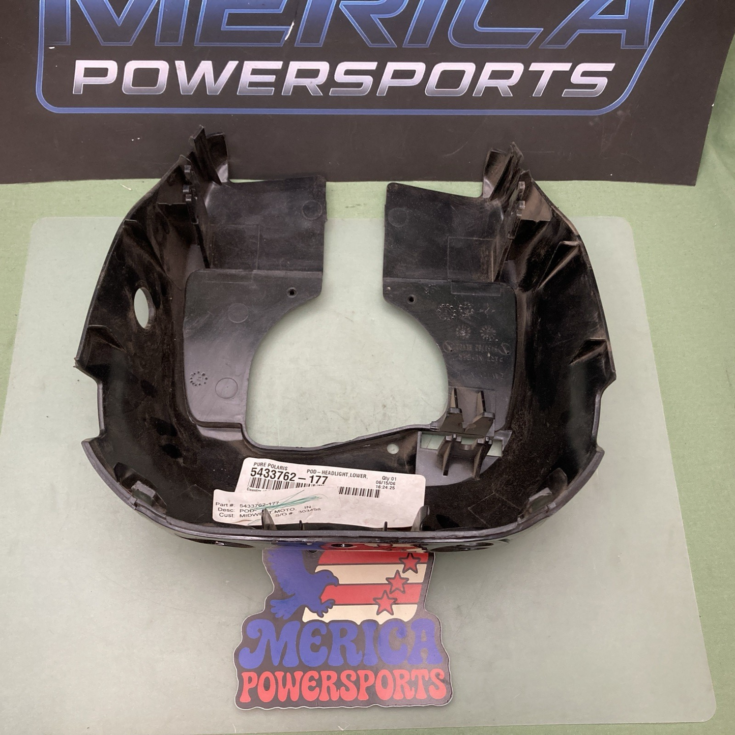 New Genuine Polaris 5433762 Lower Headlight Pod