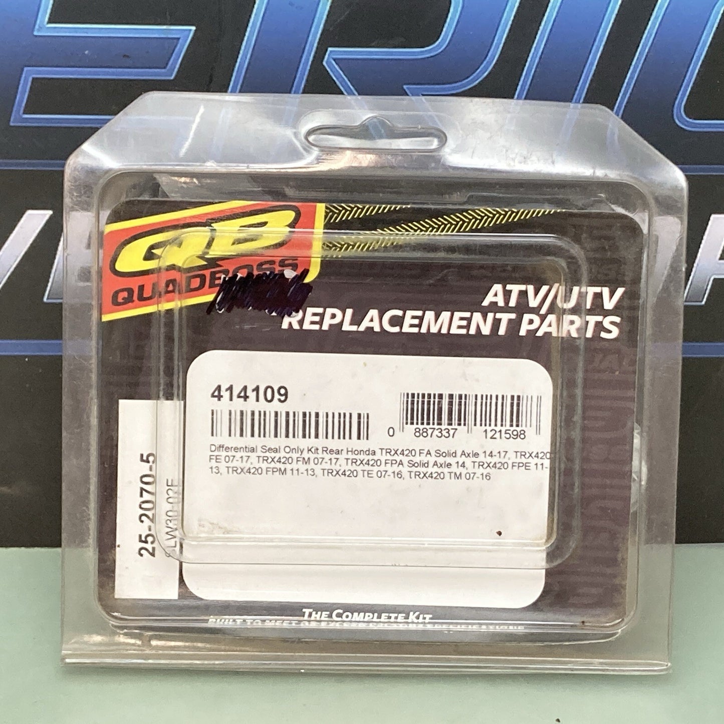 Genuine Quadboss 414109 Rear Differential Seal Only Kit