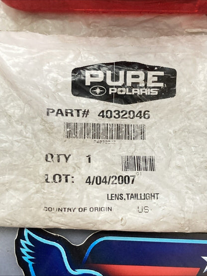 New Genuine Polaris 4032046 Tail light Lens