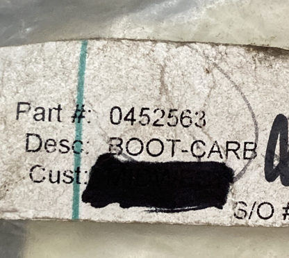 New Genuine Polaris 0452563 Carburetor Engine Boot