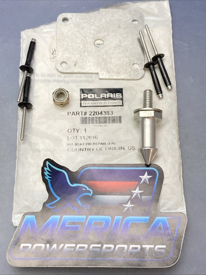 New Genuine Polaris 2204383 Seat Pin Repair Kit