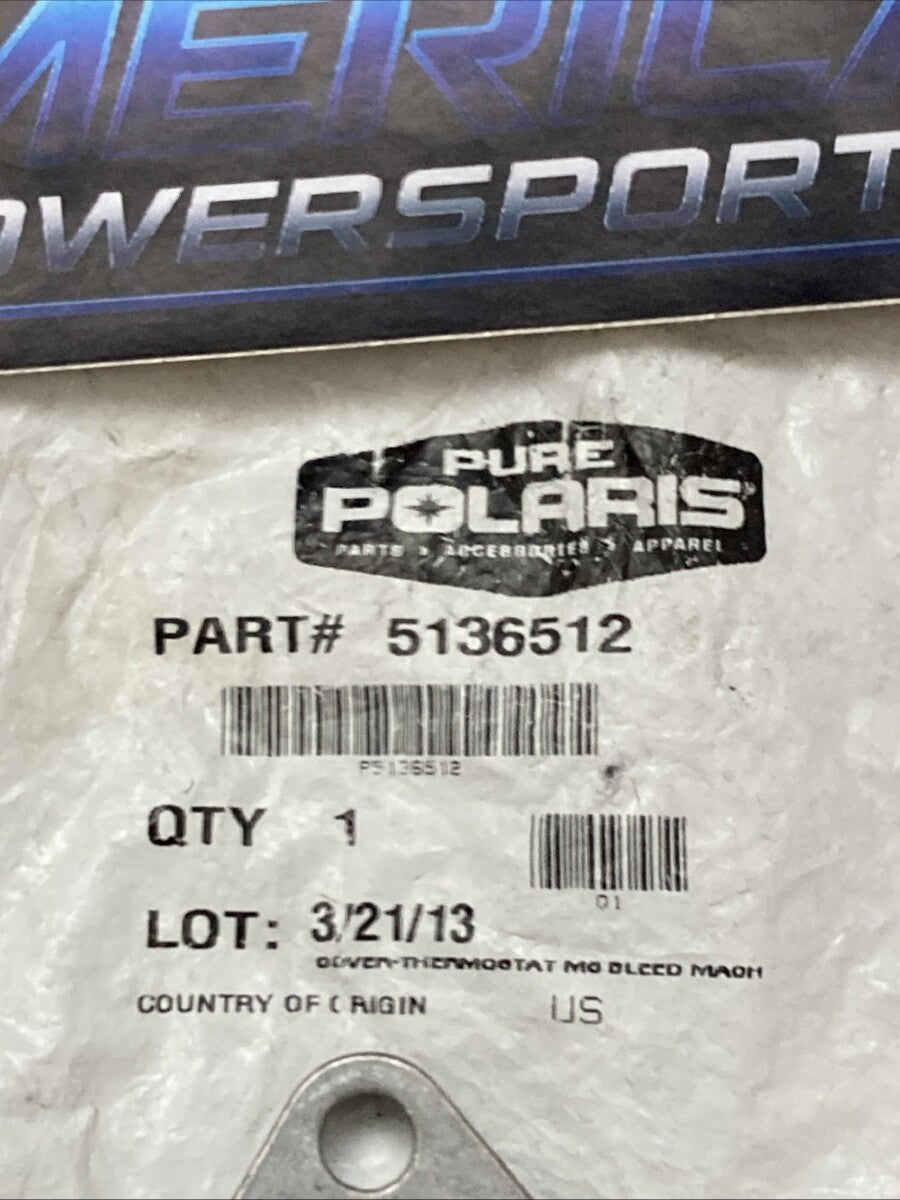 New Genuine Polaris 5136512 Thermostat Cover Replaces 5630857