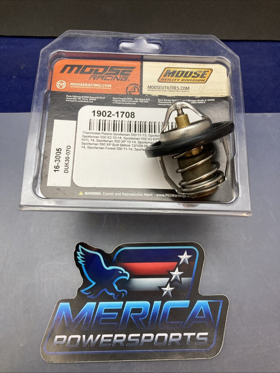 New Genuine Moose Racing 1902-1708 Thermostat w/Gasket