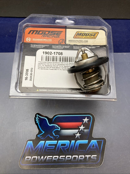 New Genuine Moose Racing 1902-1708 Thermostat w/Gasket