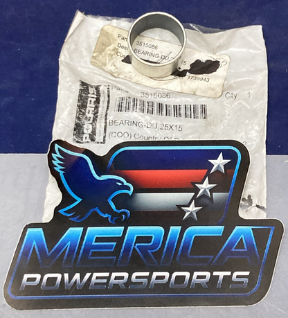 New Genuine Polaris 3515086 DU 25x15 Bearing