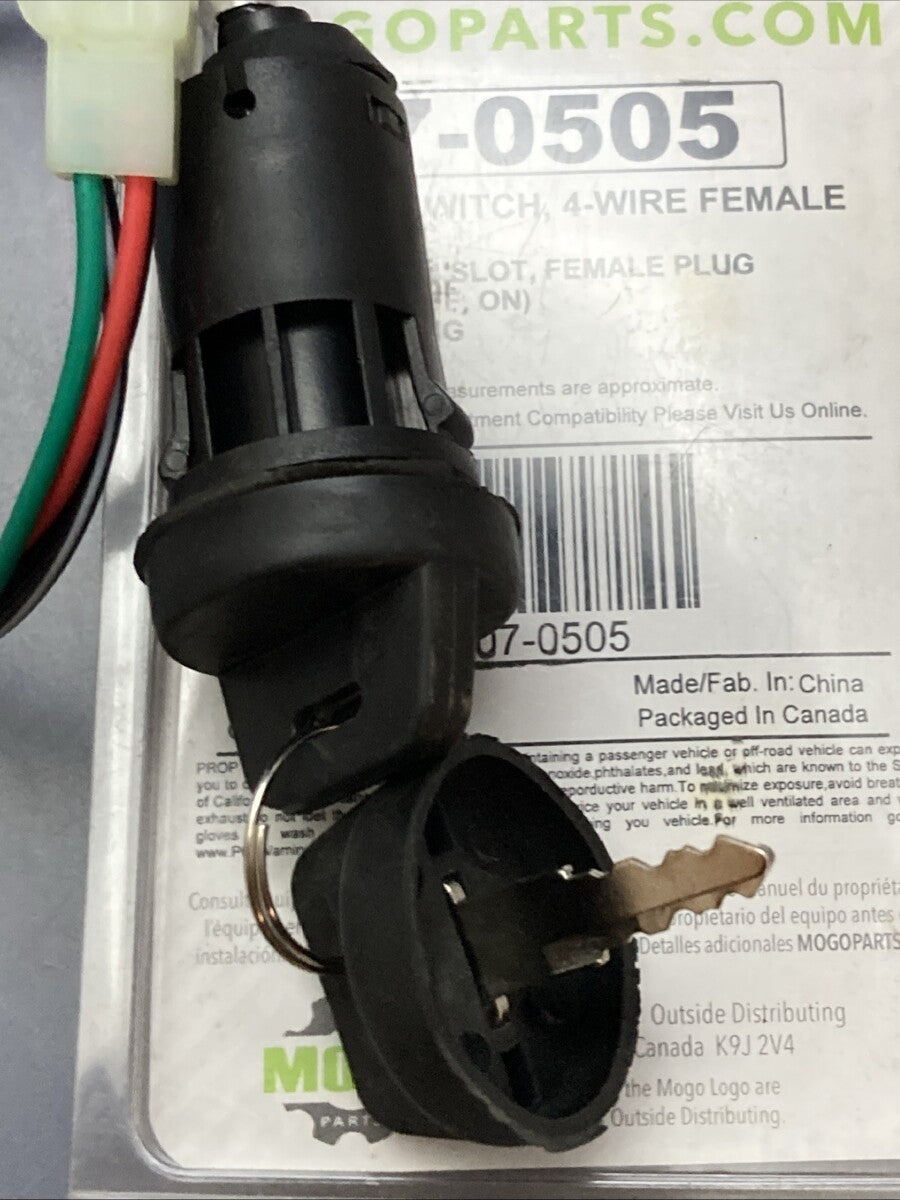 New Genuine Mogo 07-0505 ATV Ignition Switch