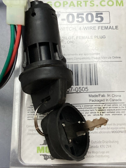 New Genuine Mogo 07-0505 ATV Ignition Switch