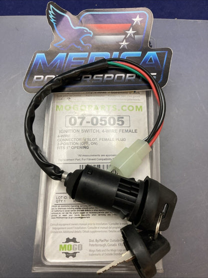 New Genuine Mogo 07-0505 ATV Ignition Switch