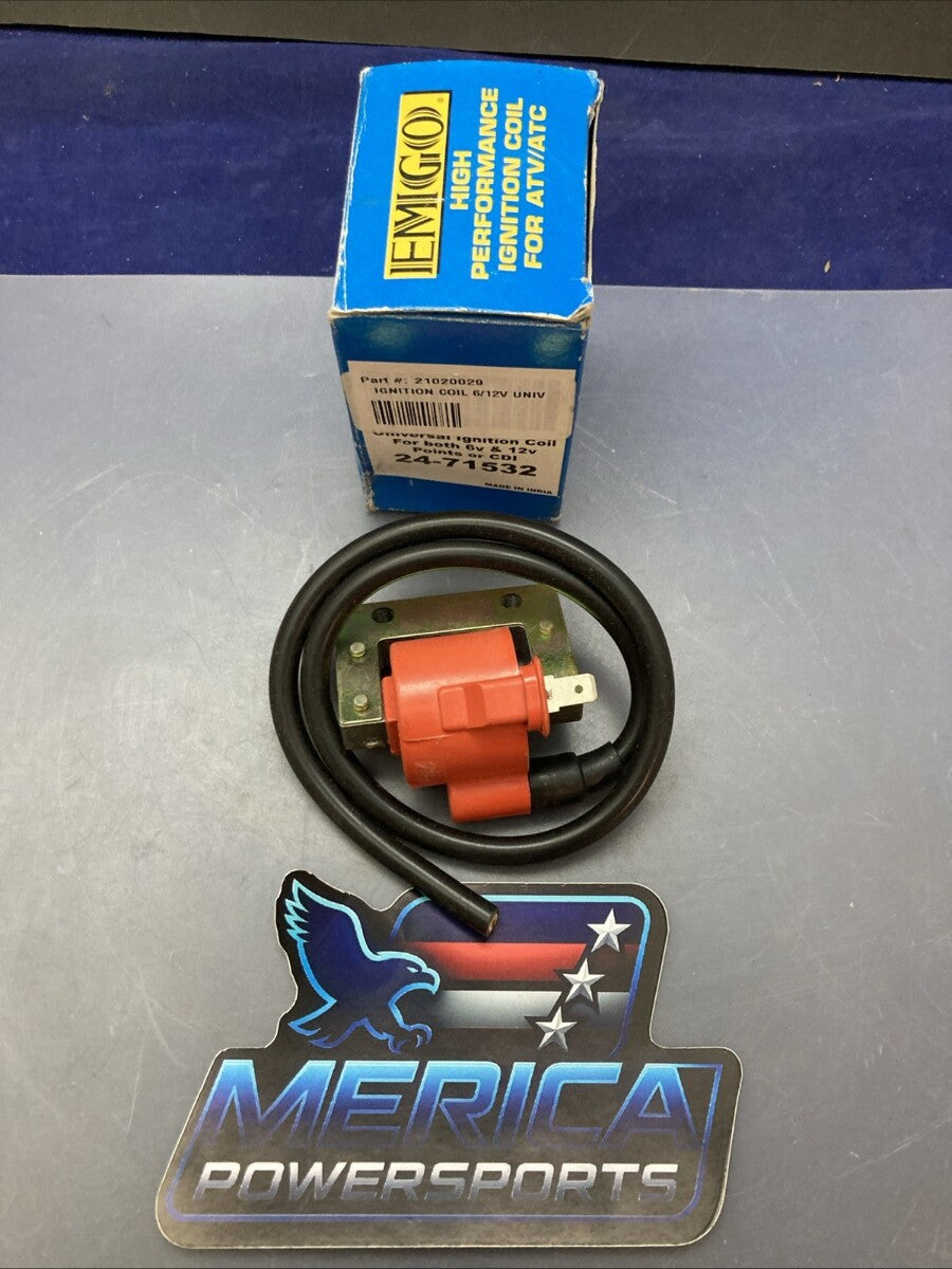 New Genuine Emgo 24-71532 Ignition Coil