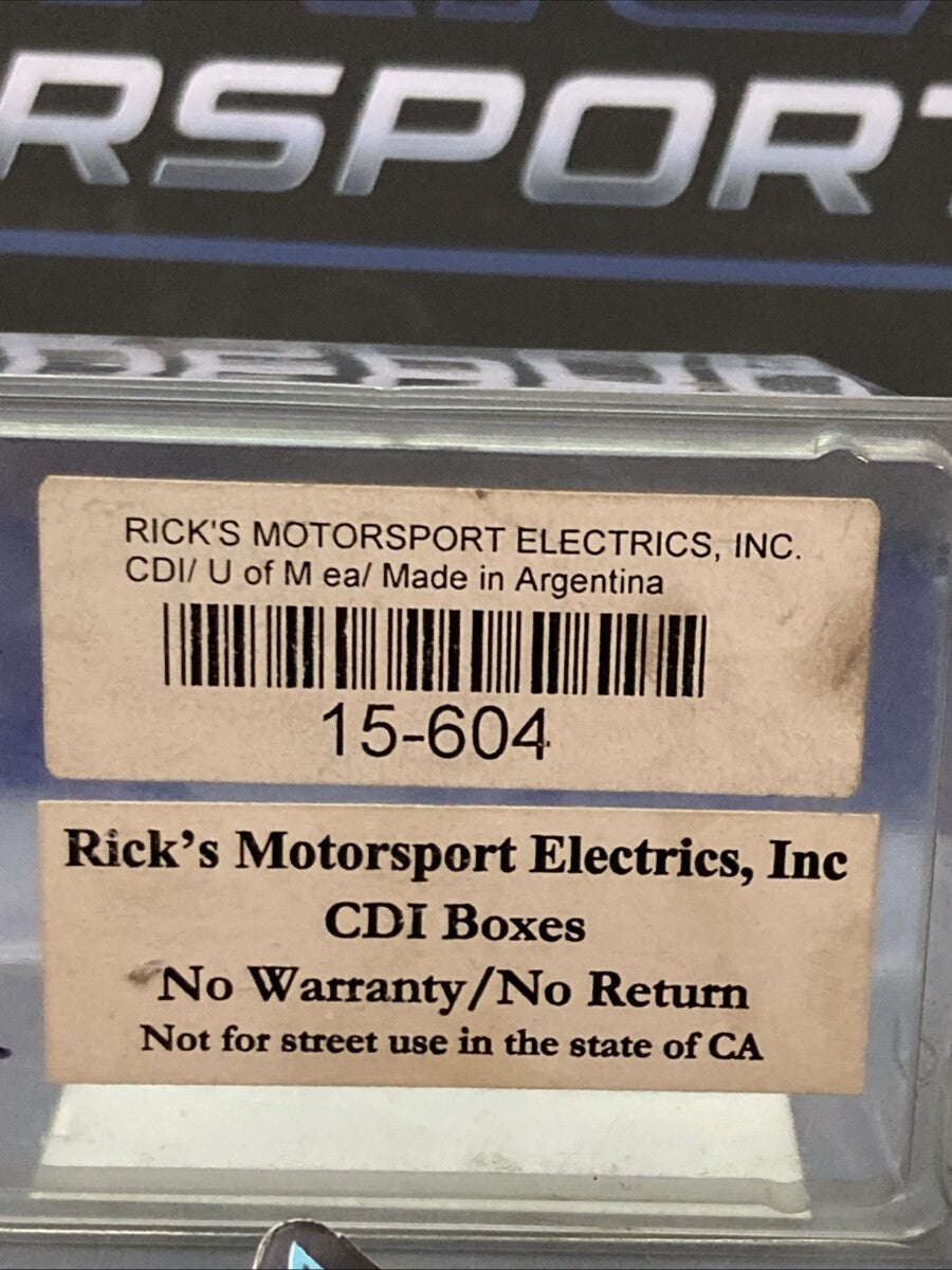 New Genuine Rick's Motorsports 15-604 CDI Box