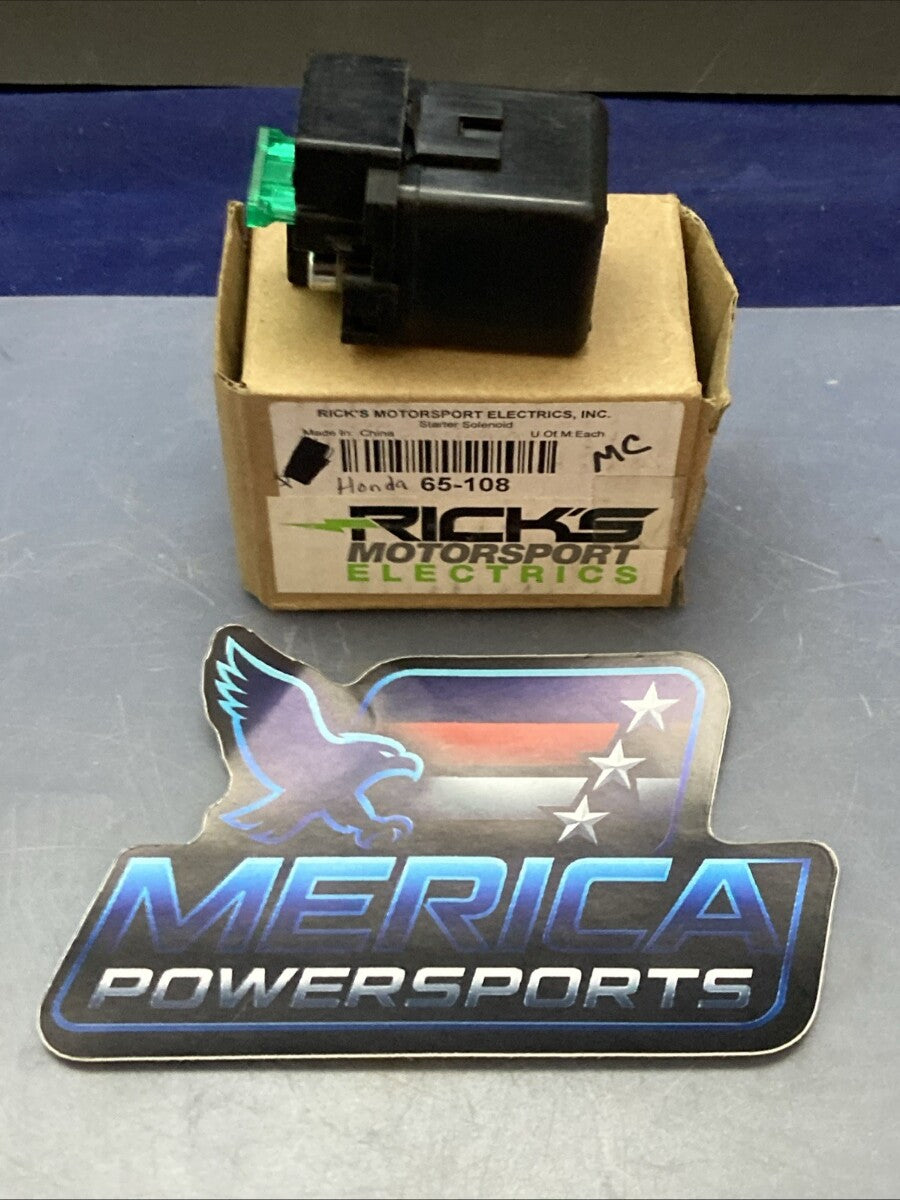 New Genuine Rick's Motorsports 65-108 Solenoid Switch