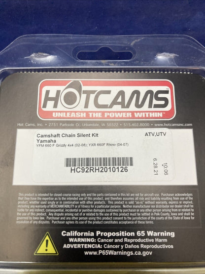 New Genuine Hot Cams HC92RH2010126 Silent Cam Chain