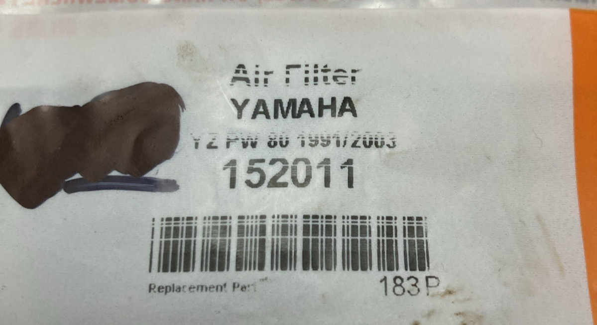 New Genuine Twin Air 152011 Yamaha Air Filter