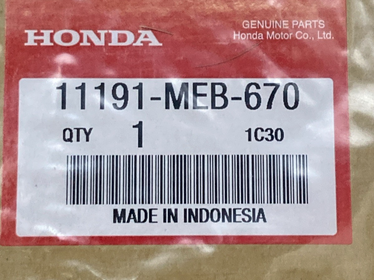 New Genuine Honda 11191-MEB-670 Crank Case Gasket