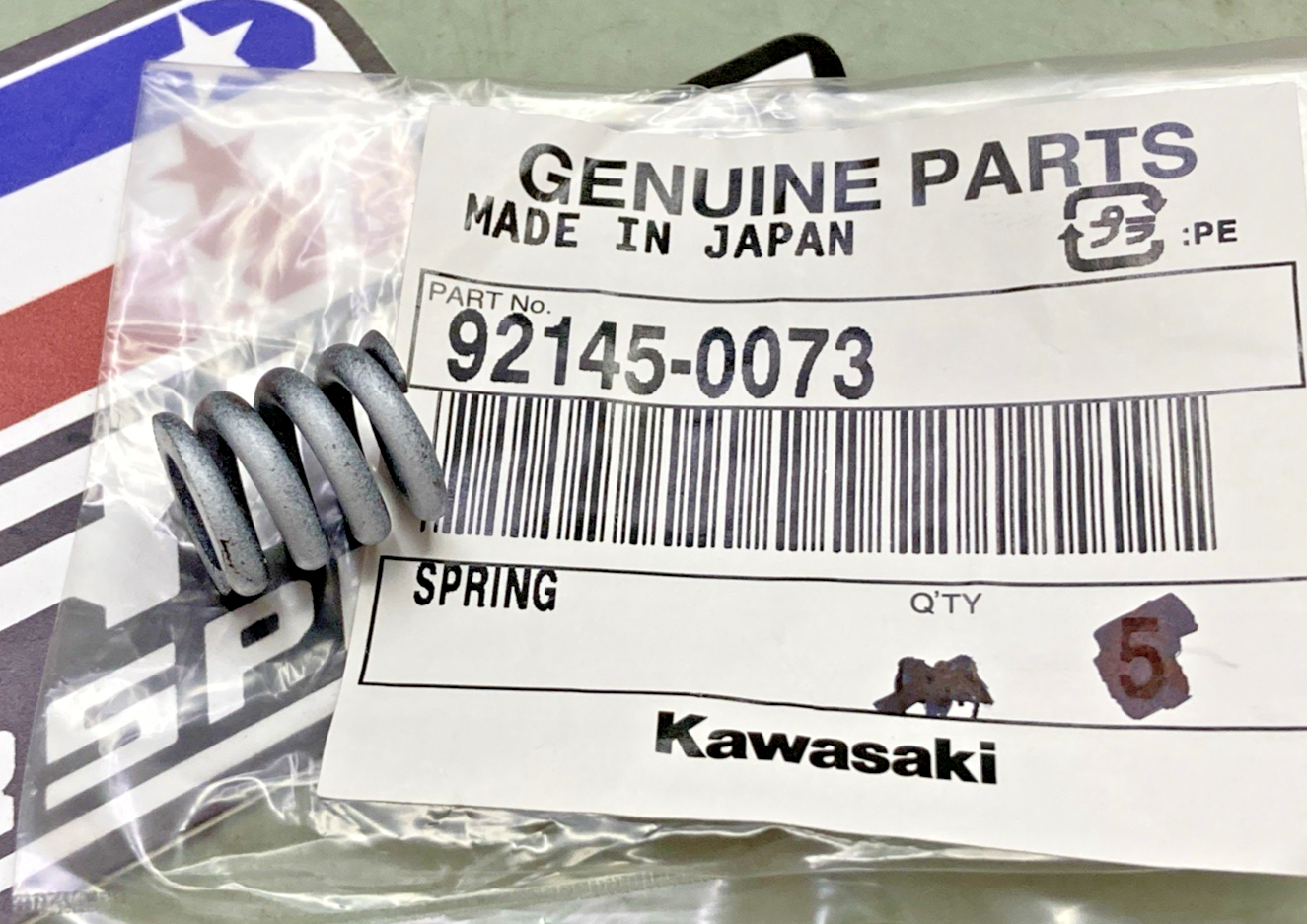 New Genuine Kawasaki 92145-0073 Spring