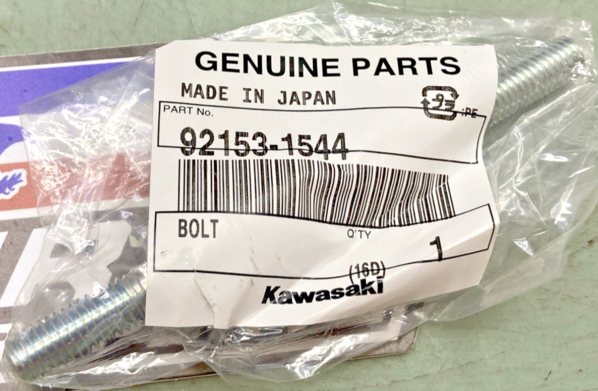 New Genuine Kawasaki 92153-1544 Bolt