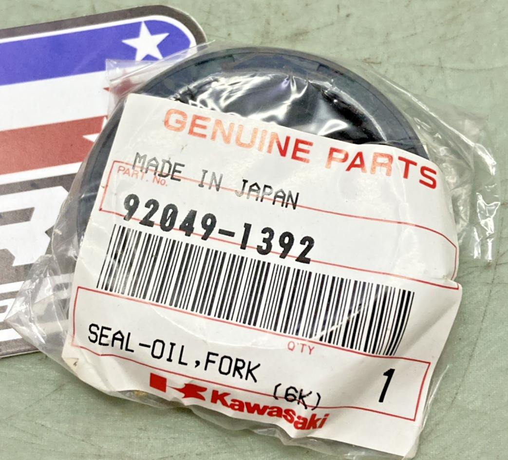 New Genuine Kawasaki 92049-1392 Seal-Oil, Fork, Outer, Tube