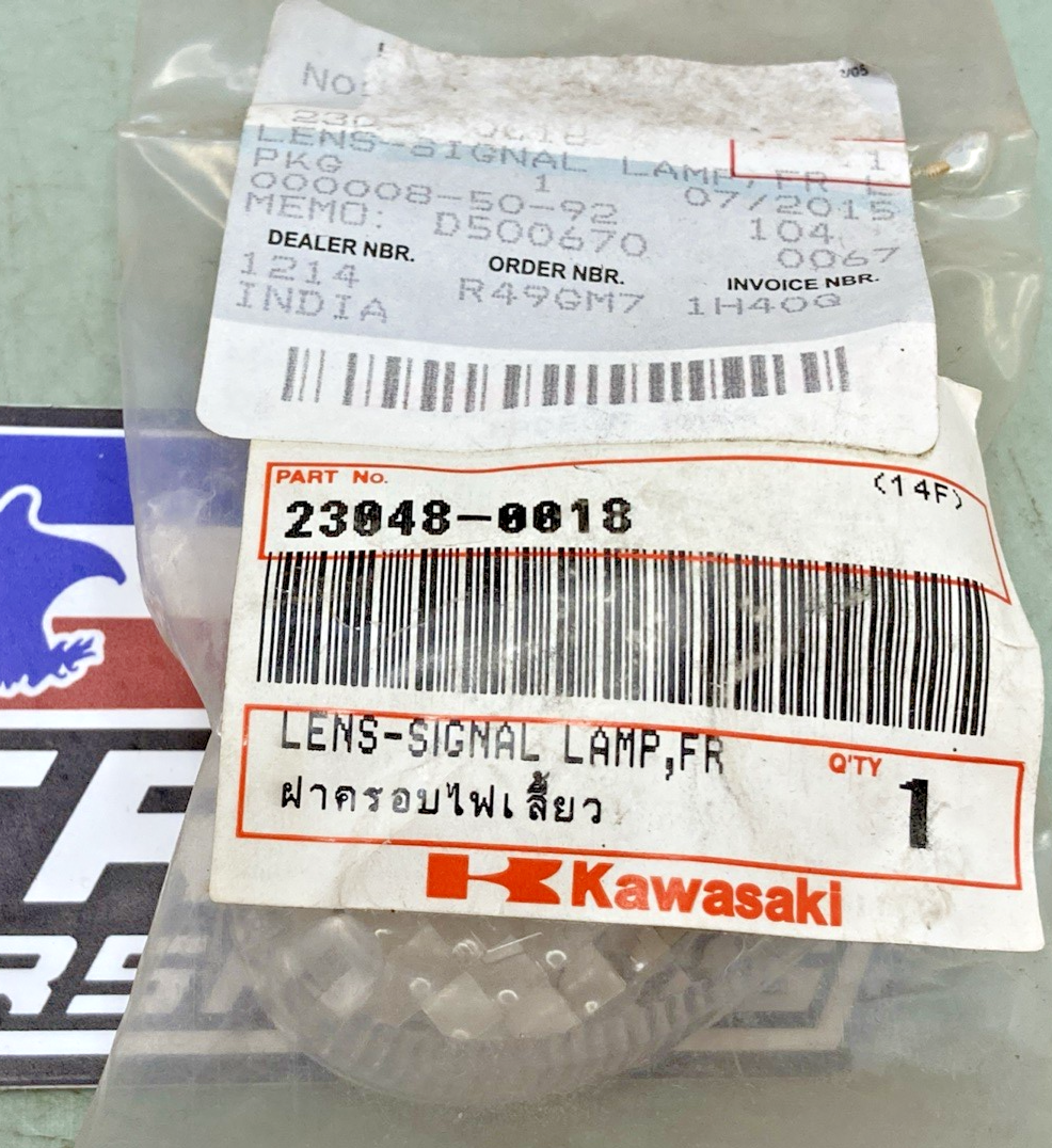 New Genuine Kawasaki 23048-0018 Lens-Signal Lamp