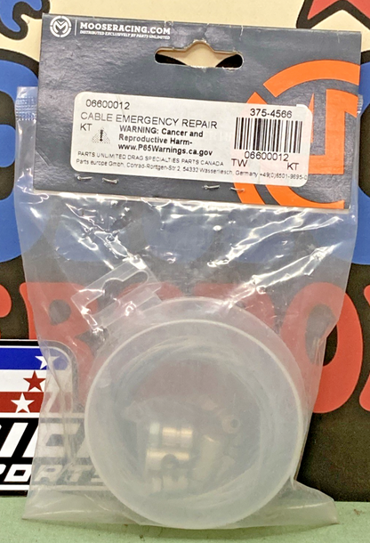 New Genuine Moose Racing 06600012 Cable Emergency Repair Kit