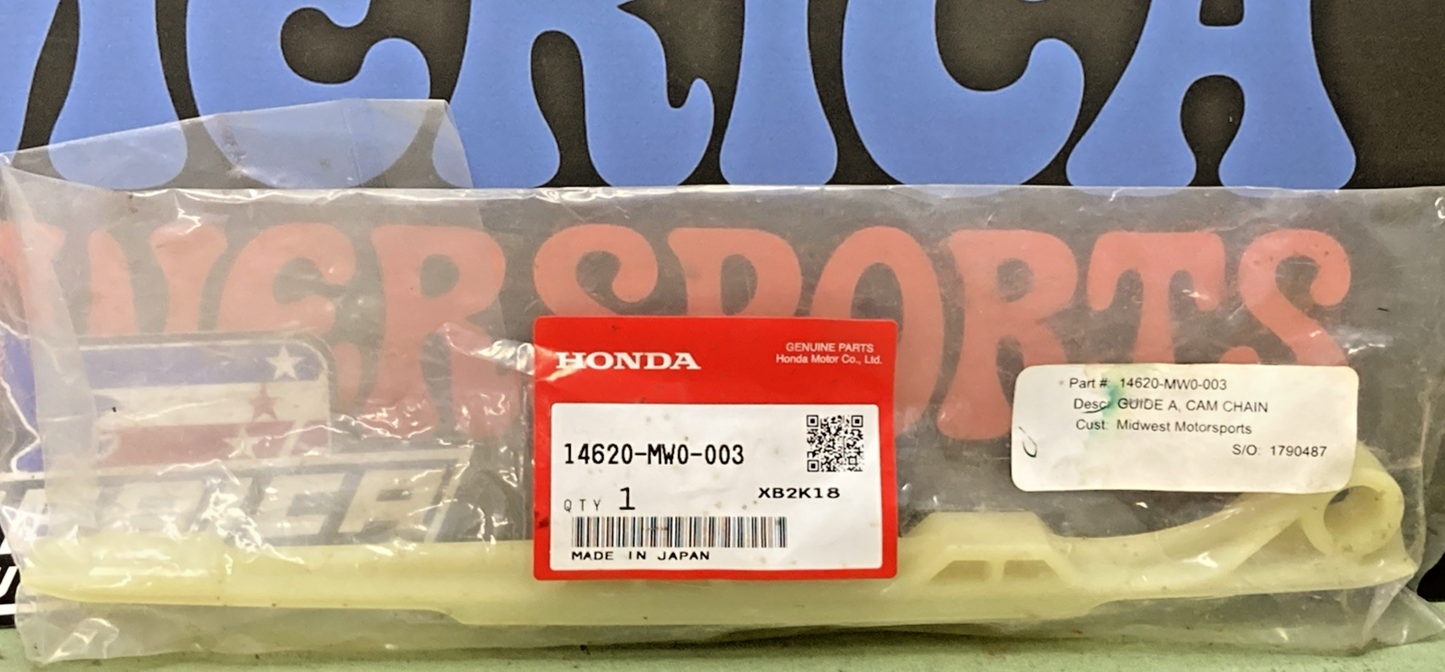 New Genuine Honda 14620-MW0-003 Guide, A, Cam, Chain
