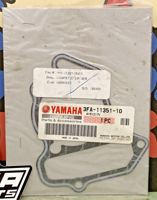 New Genuine Yamaha 3FA-11351-10 Cylinder Gasket