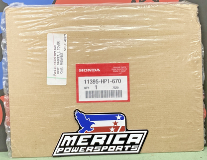 New Genuine Honda 11395-HP1-670 L. Cover Gasket