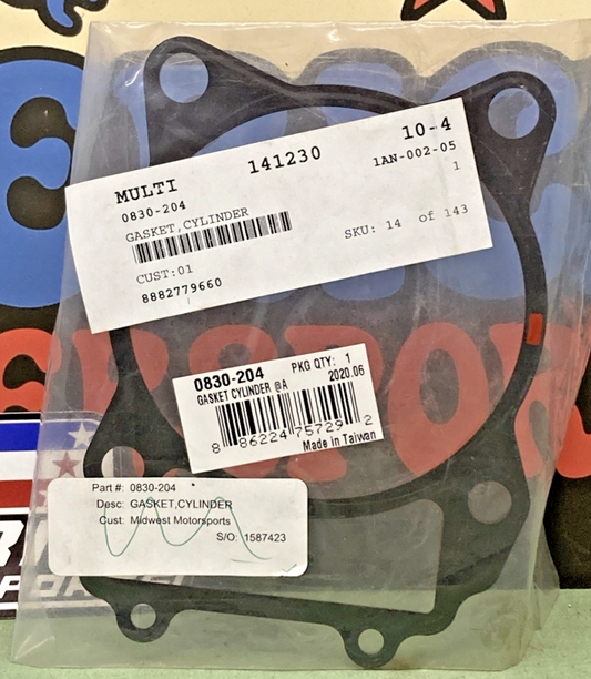 New Genuine Arctic Cat 0830-204 Cylinder Gasket