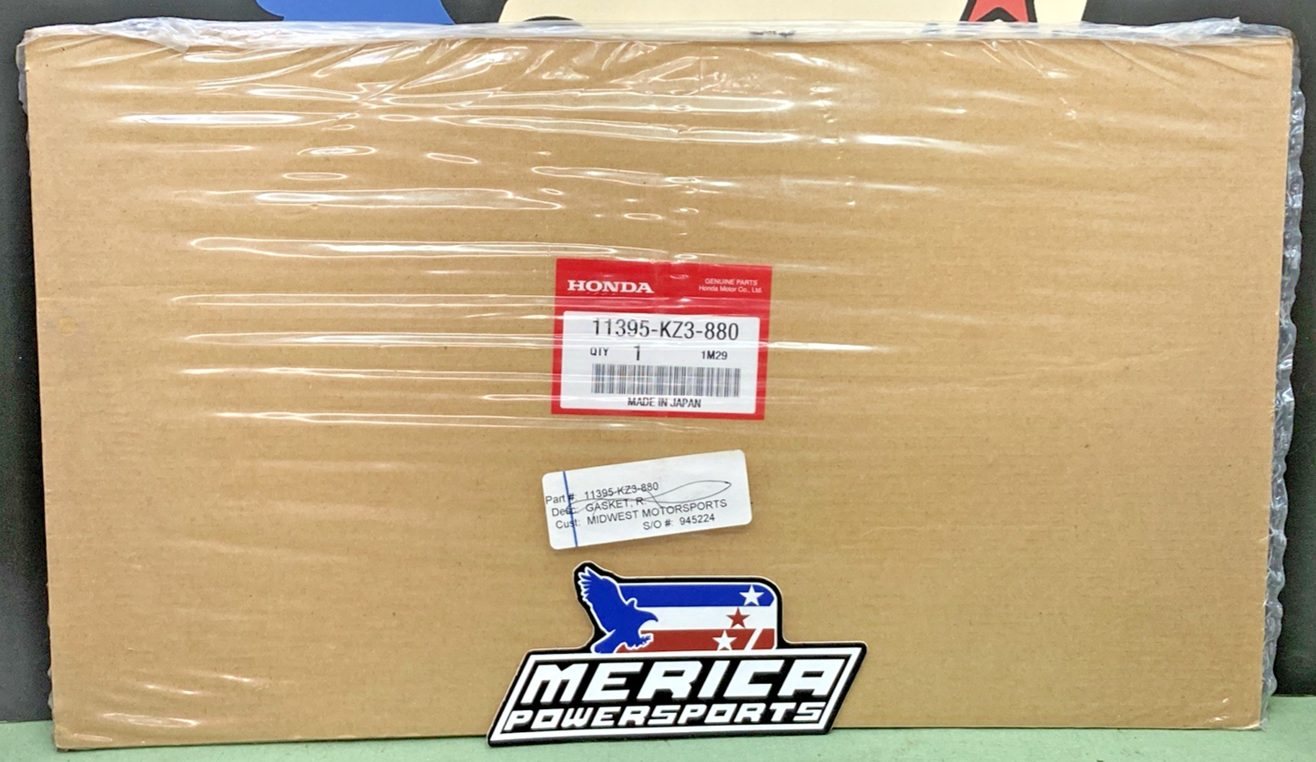 New Genuine Honda 11395-KZ3-880 Gasket, L