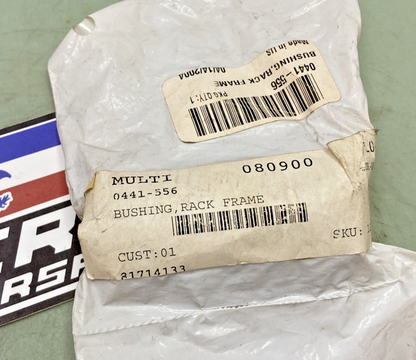 Qty 2 New Genuine Arctic Cat 0441-556 Bushing, Rack Frame