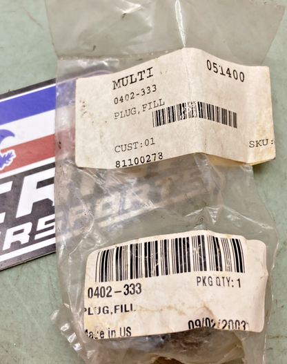 New Replaces Arctic Cat 0402-333 Plug, Fill