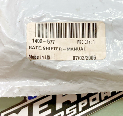 New Replaces Arctic Cat 1402-577 Gate, Shifter-Manual