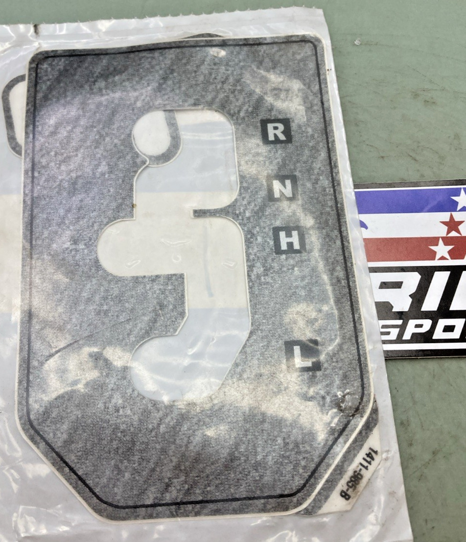 New Replaces Arctic Cat 1411-985 Decal, Shift Gate