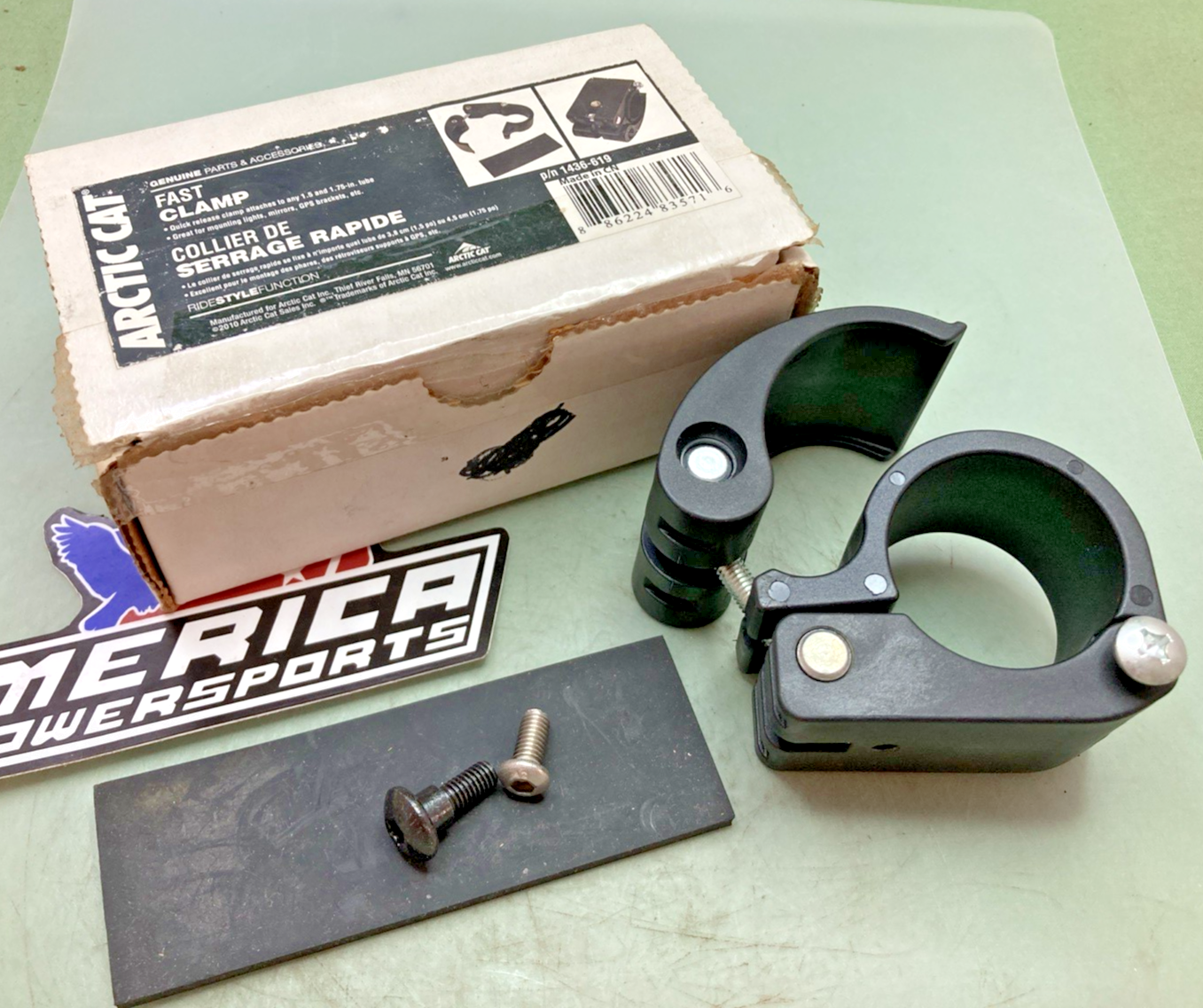 New Genuine Arctic Cat 1436-619 Fast Clamp