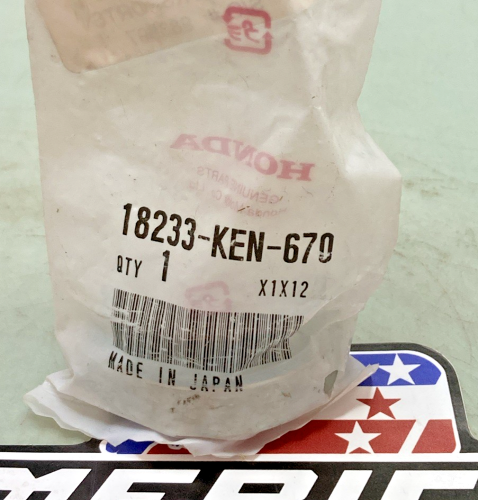 New Genuine Honda 18233-KEN-670 Exhaust Pipe Joint Collar