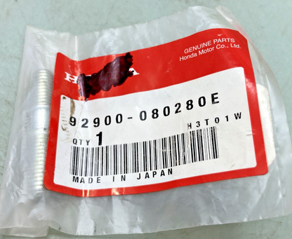 New Genuine Honda 92900-080280E Stud Bolt