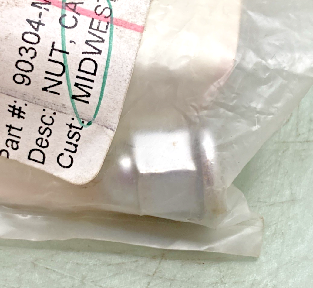 New Genuine Honda 90304-ME1-670 Nut, Cap