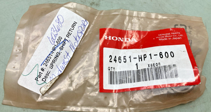 New Genuine Honda 24651-HP1-600 Spring, Shift, Return