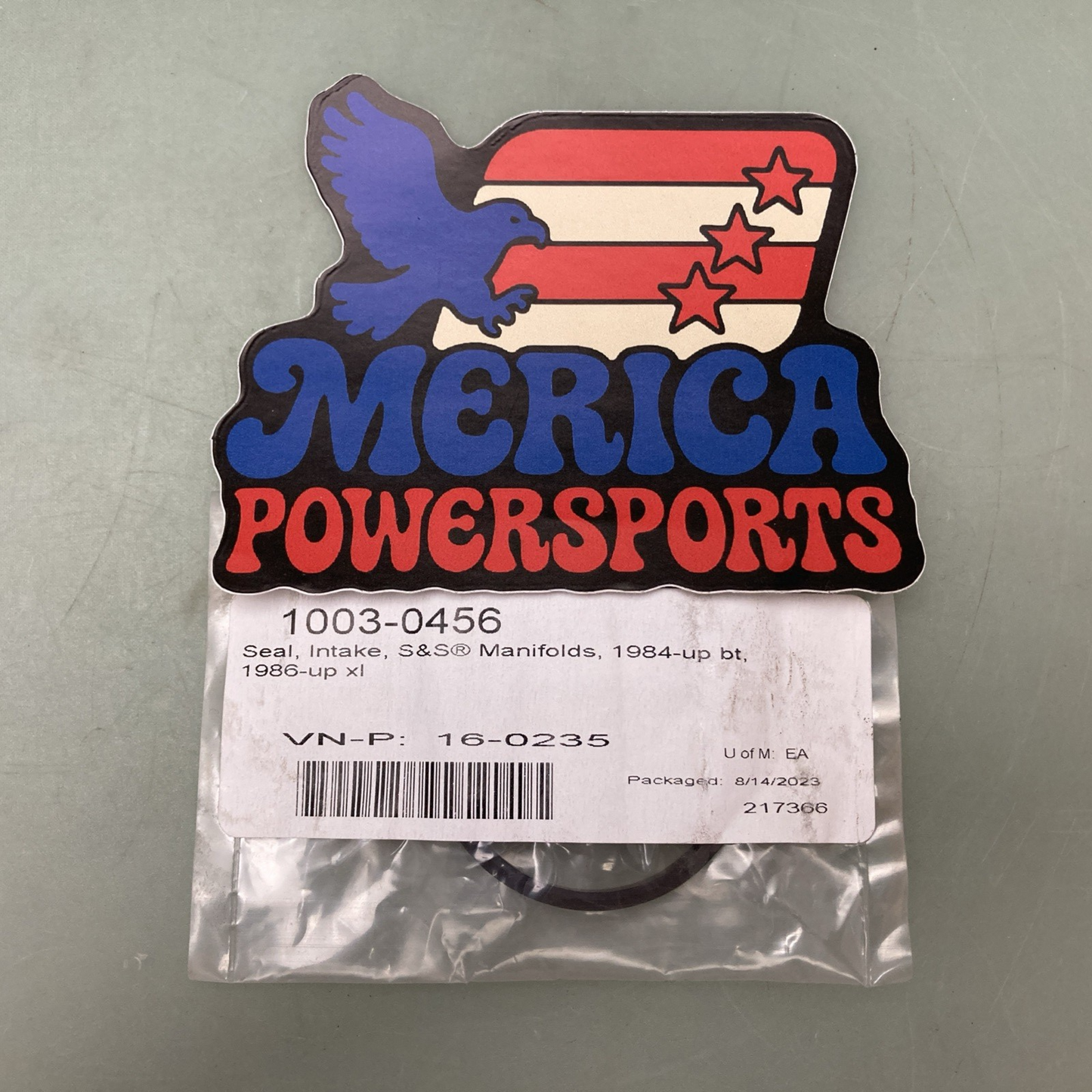 New 1003-0456 Intake Seal