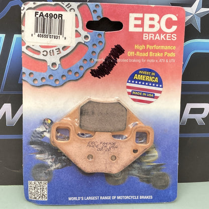 New Genuine EBC Brakes FA490R High Performance Off Road Brake Pads