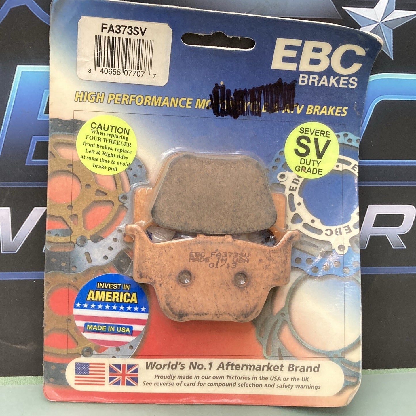 New Genuine EBC Brakes FA373SV High Performance Brake Pads