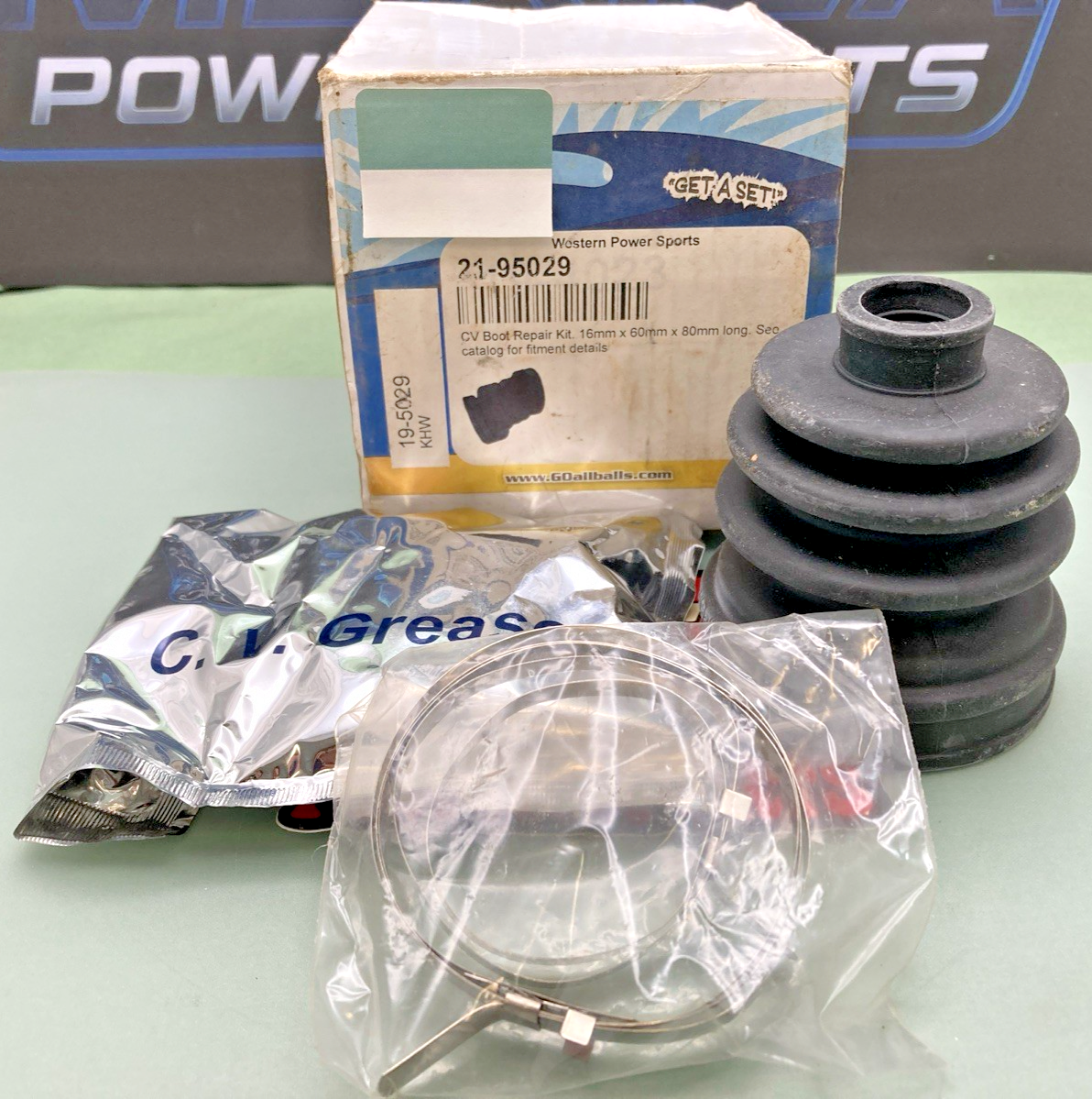 New Genuine Western 21-95029 CV Boot Repair Kit